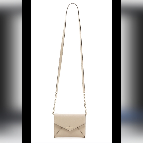 Kate Spade Cedar Street Monday Clocktower Chain Strap Leather Crossbody Bag. - Picture 5 of 16